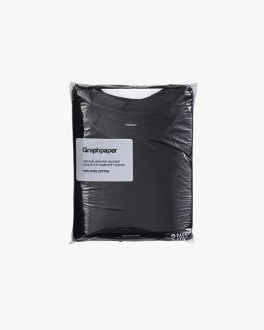  / 2-Pack Crew Neck Tee / BLACK