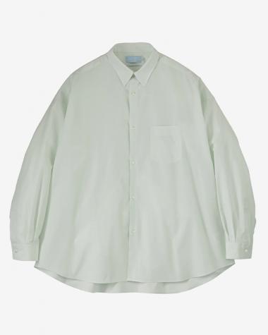  / ALUMO for GP L/S Oversized Regular Collar Shirt / PALE GREEN