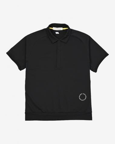  / Short Sleeve button down Polo / BK