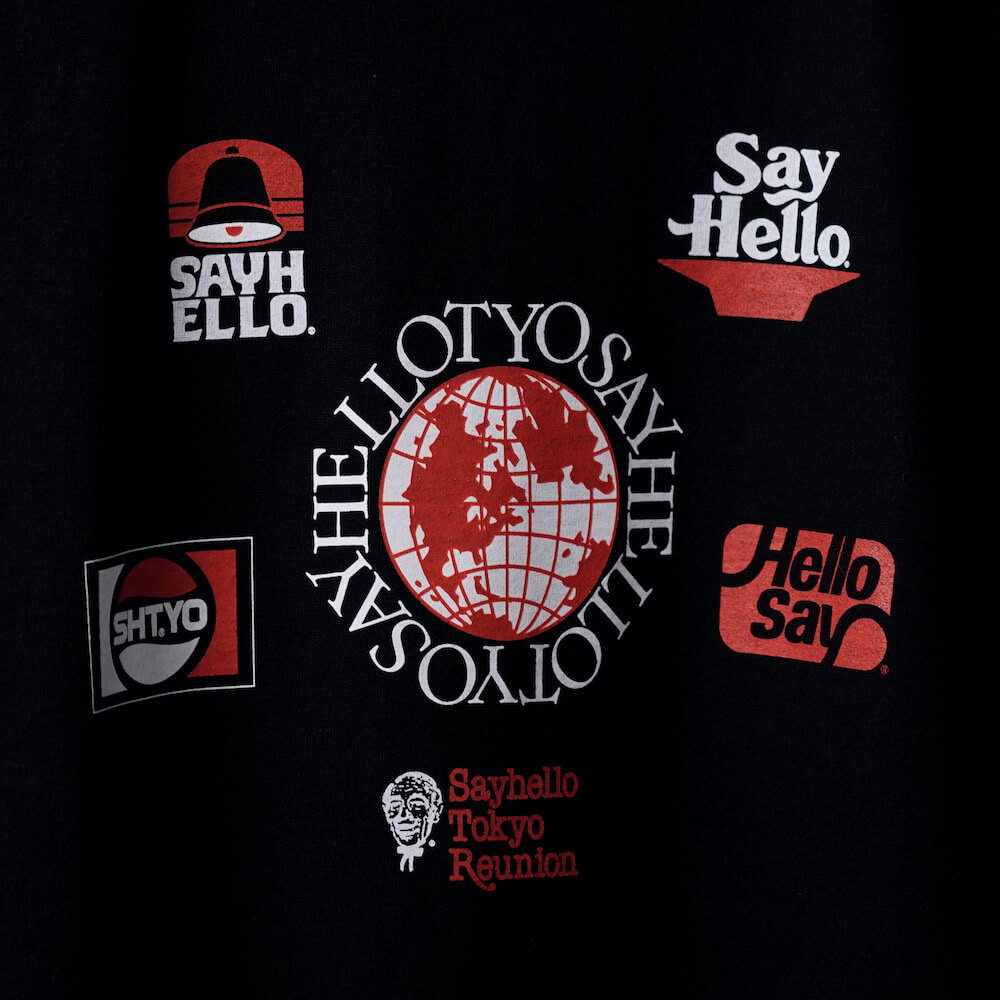 SAYHELLO (セイハロー) | T-SHIRTS(Tシャツ) | Dice&Dice | ONLINE STORE