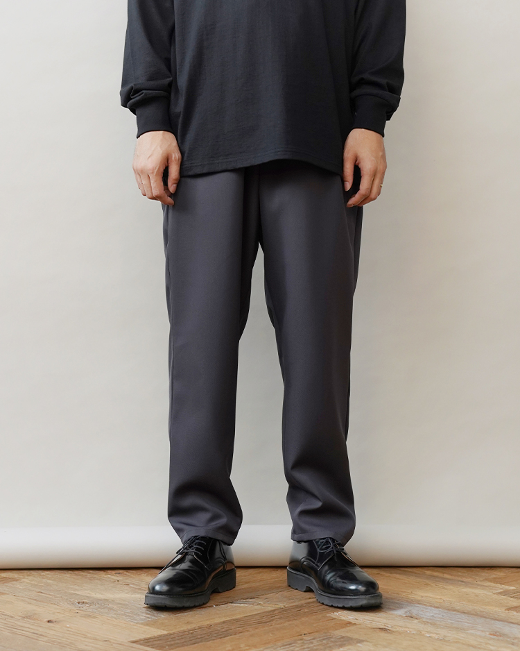 Graphpaper(グラフペーパー)/Scale Off Wool Chef Pants /C.GRAY