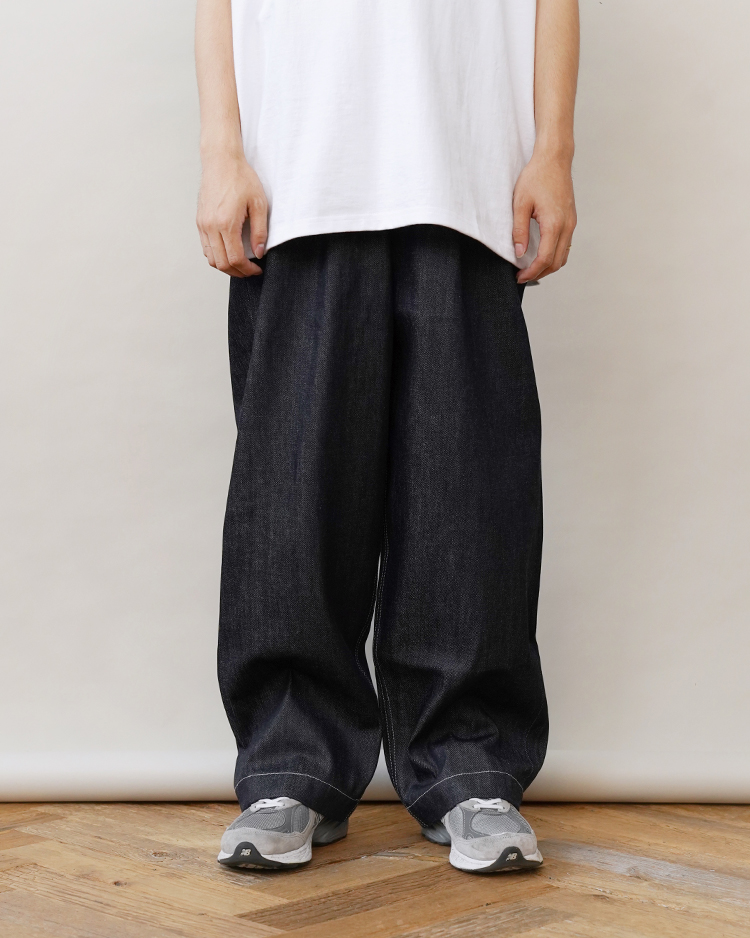 Graphpaper（グラフペーパー）Selvage Denim Belted Pants / RIGID