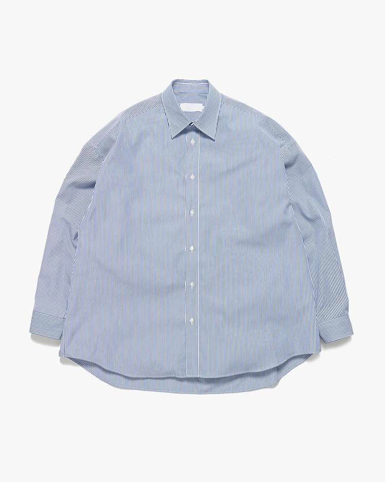 Graphpaper(グラフペーパー) | High Count Broad L/S Oversized Regular Collar Shirt